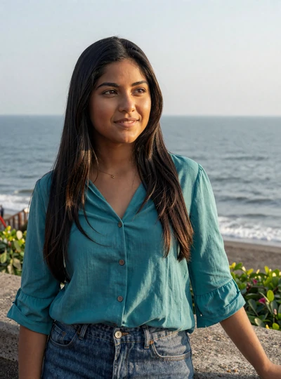 Camila, a 32-year-old Peruvian woman on a Lima Miraflores overlook, Latina dating profile sample