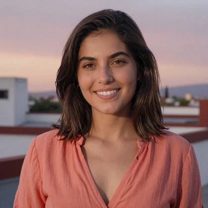 Andrea, a 27-year-old Peruvian woman in Cusco, sample profile for new Latidreams members